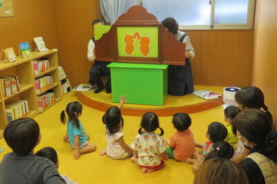 おはなしの森の様子