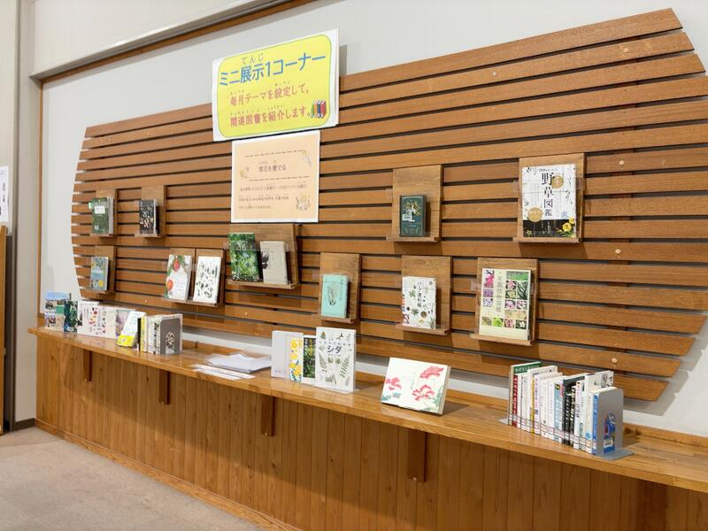 ミニ展示　草花を愛でる2